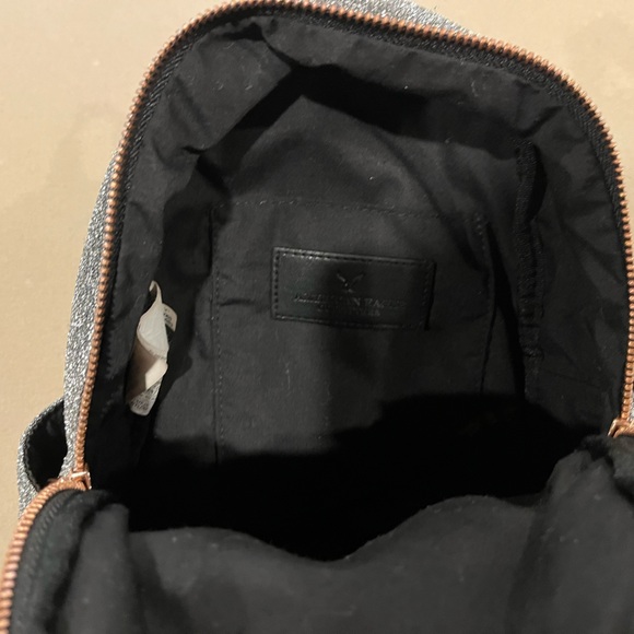 3/$30 American Eagle sparkly mini backpack with rose gold hardware - Picture 6 of 10